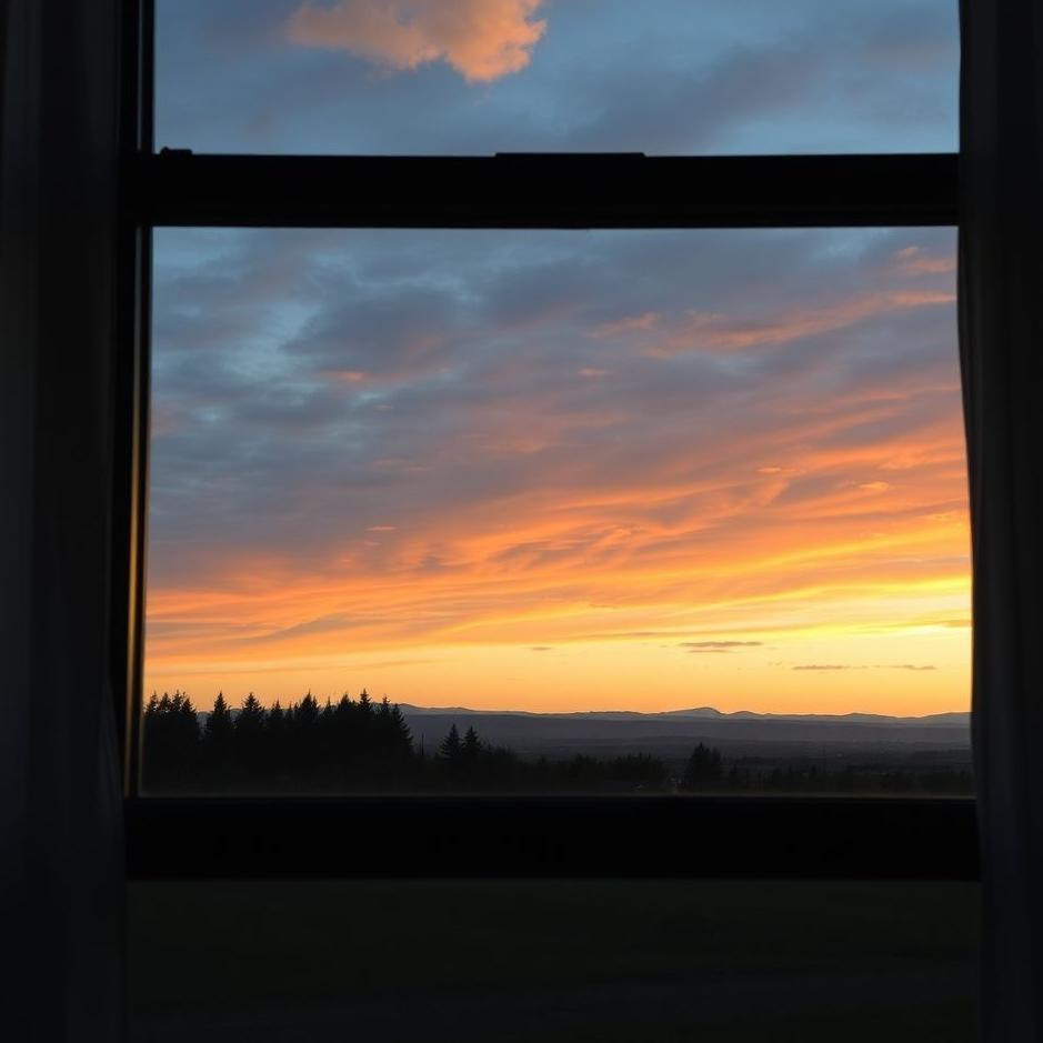 Dream : Watching out the window in a dream