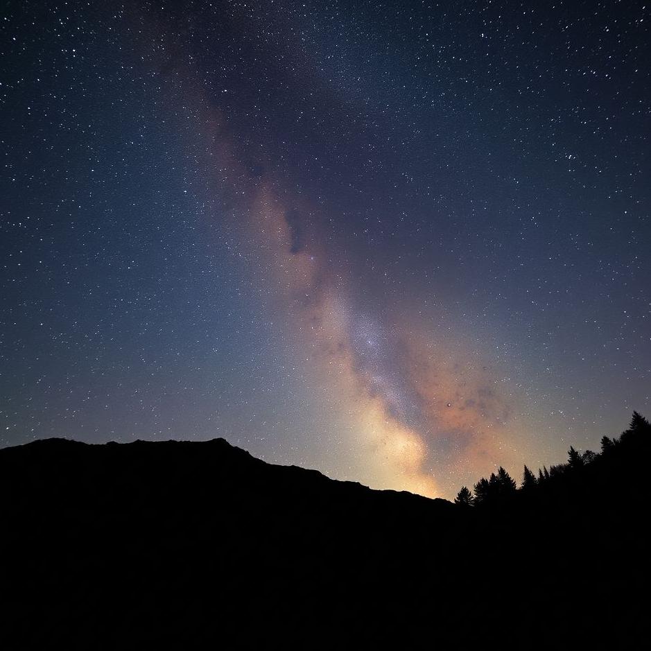 Dream : Watching the stars at night in your dream