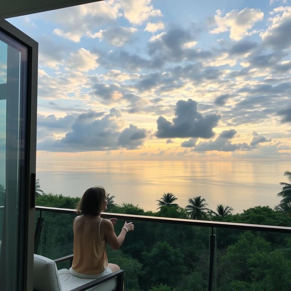 Dream Dictionary : Watching the view from the balcony in a dream