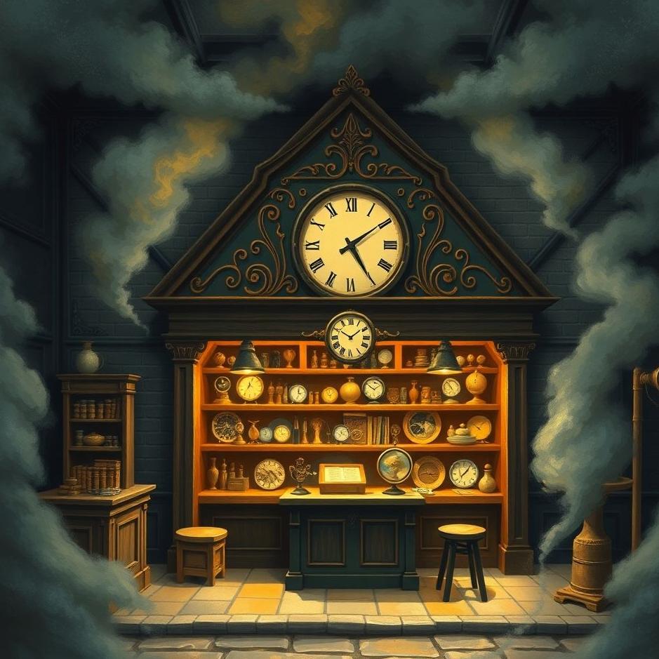 Dream : Watchmaker's shop opened in a dream