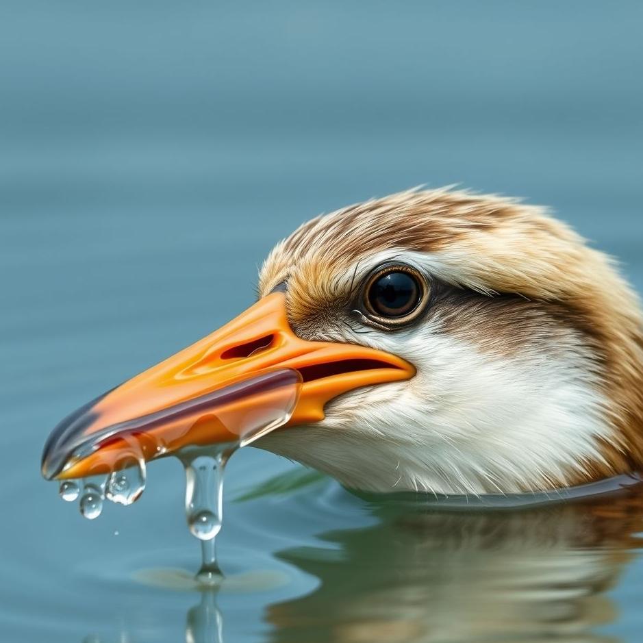 Dream : Water coming out of a bird's mouth in a dream