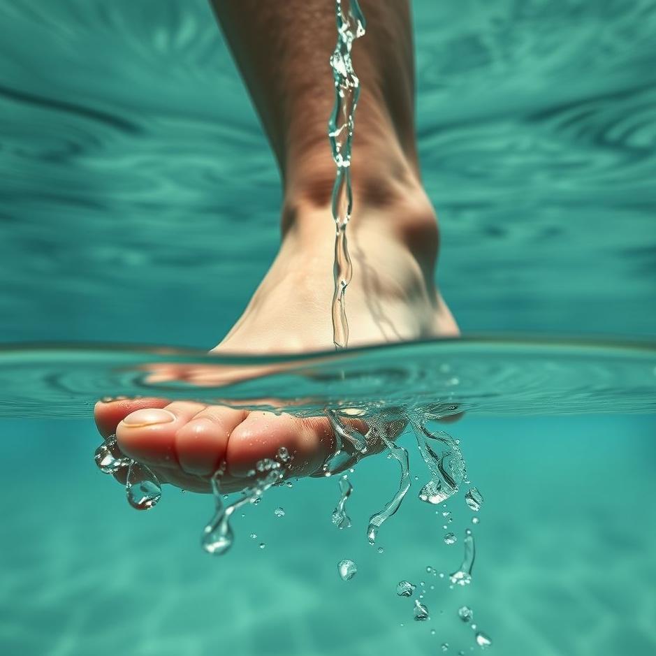 Dream : Water flow from bottom of the foot in the dream