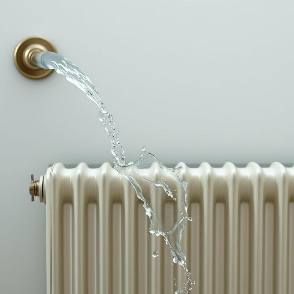 Dream : Water flowing from a radiator in a dream