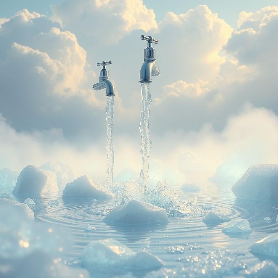 Dream : Water flowing from taps in a dream