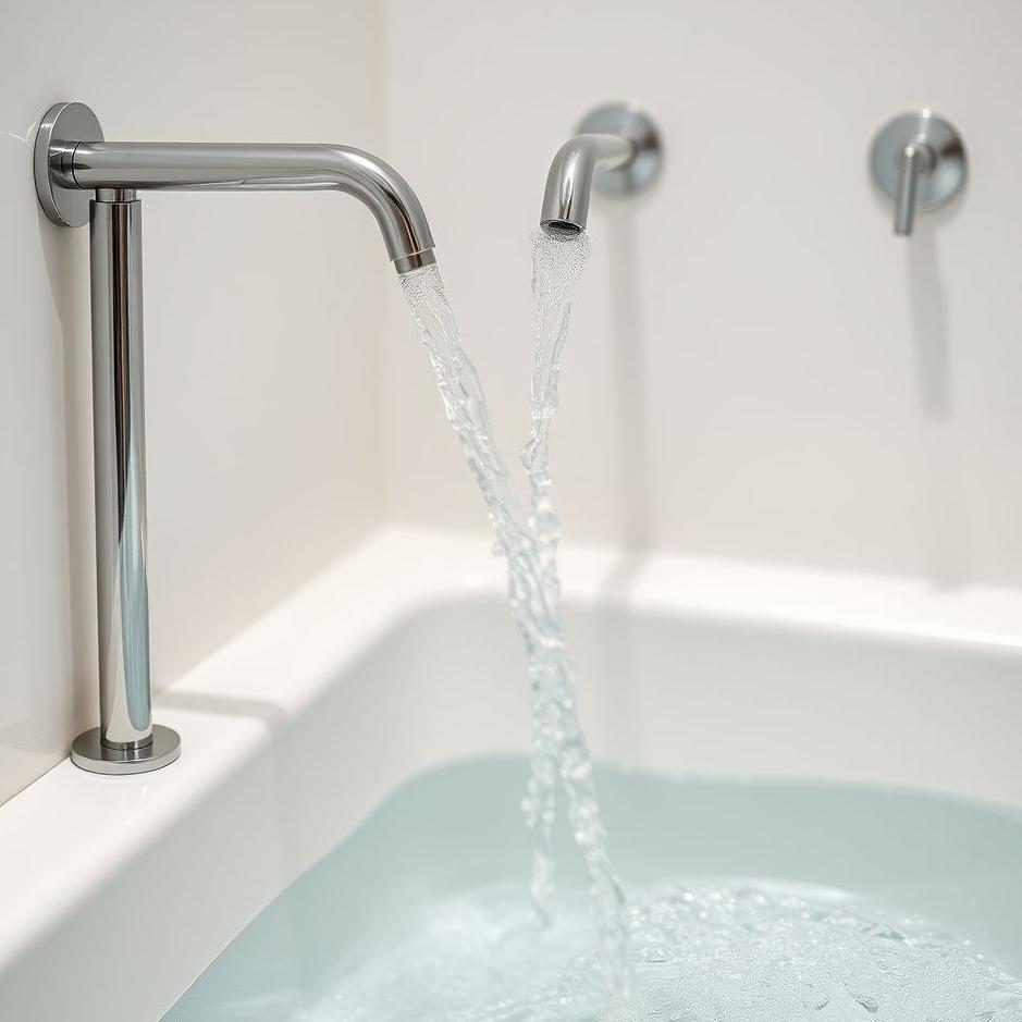 Dream : Water flowing in bathroom 