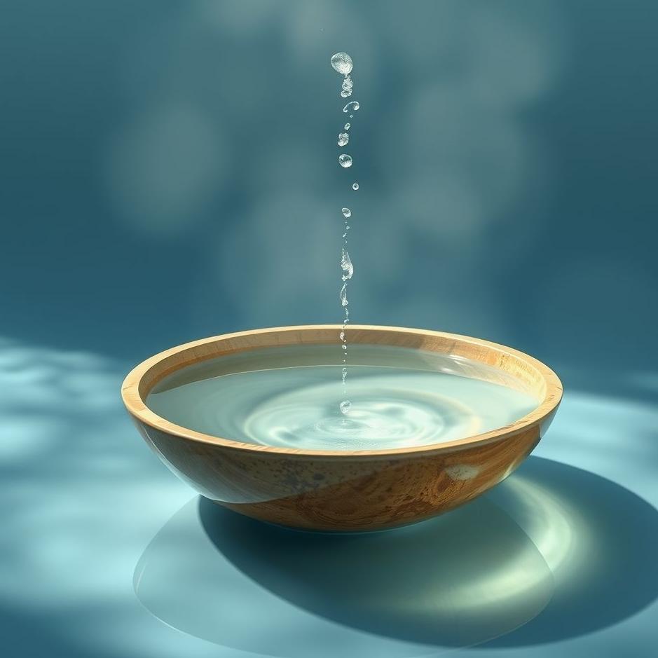 Dream : Water in a bowl in a dream