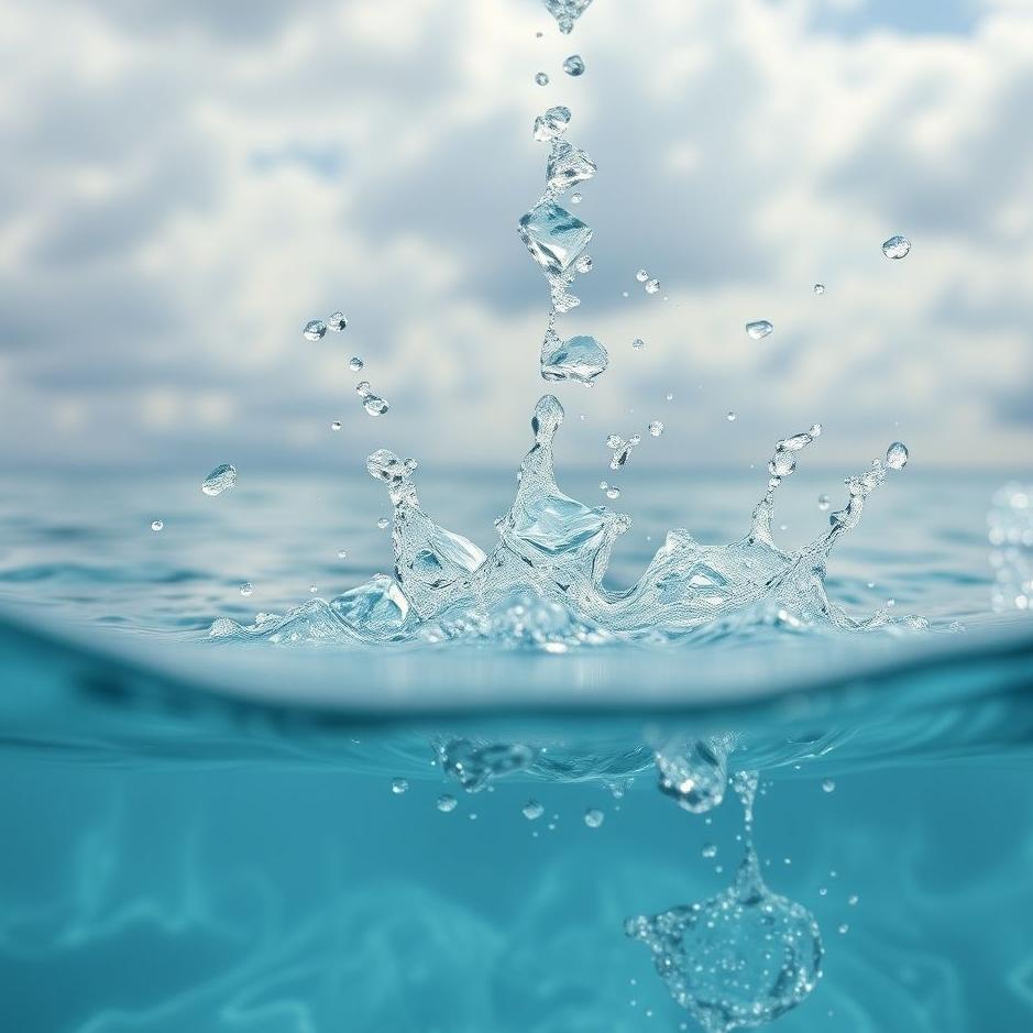 Dream : Water in the air in a dream