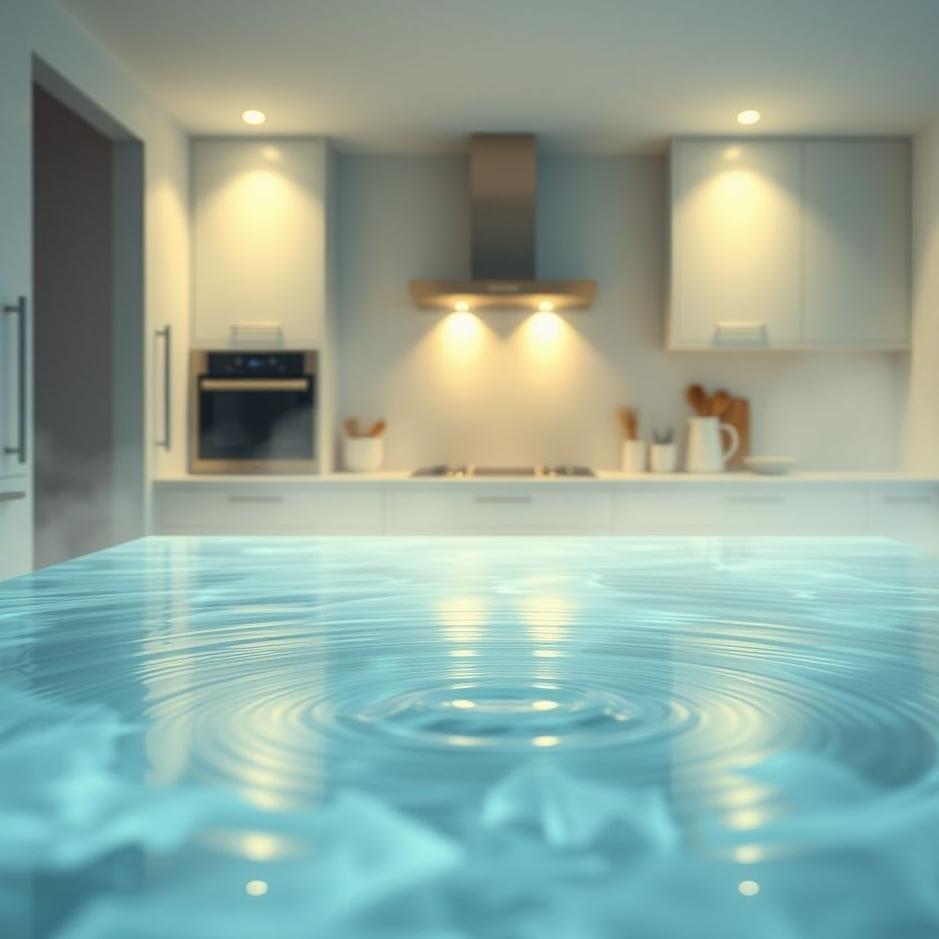 Dream : Water in the kitchen in a dream