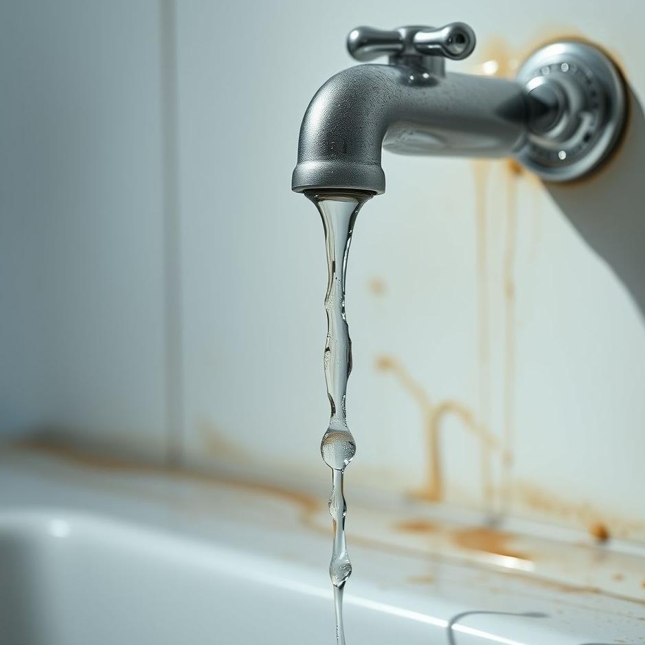 Dream : Water leaking from a tap in a dream