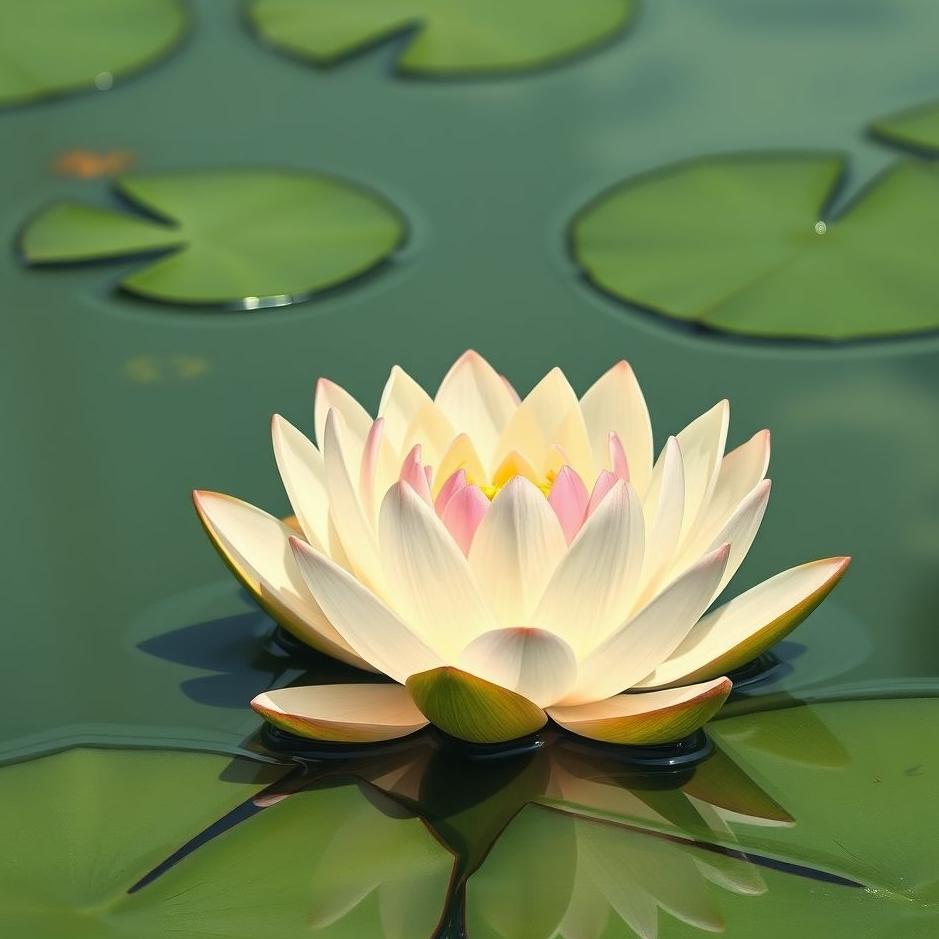 Dream : Water lily in a dream