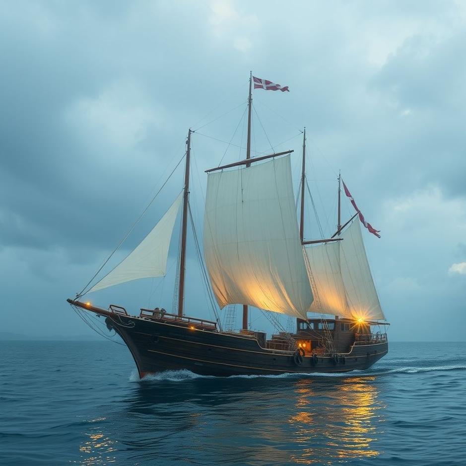 Dream : Water on a ship in a dream