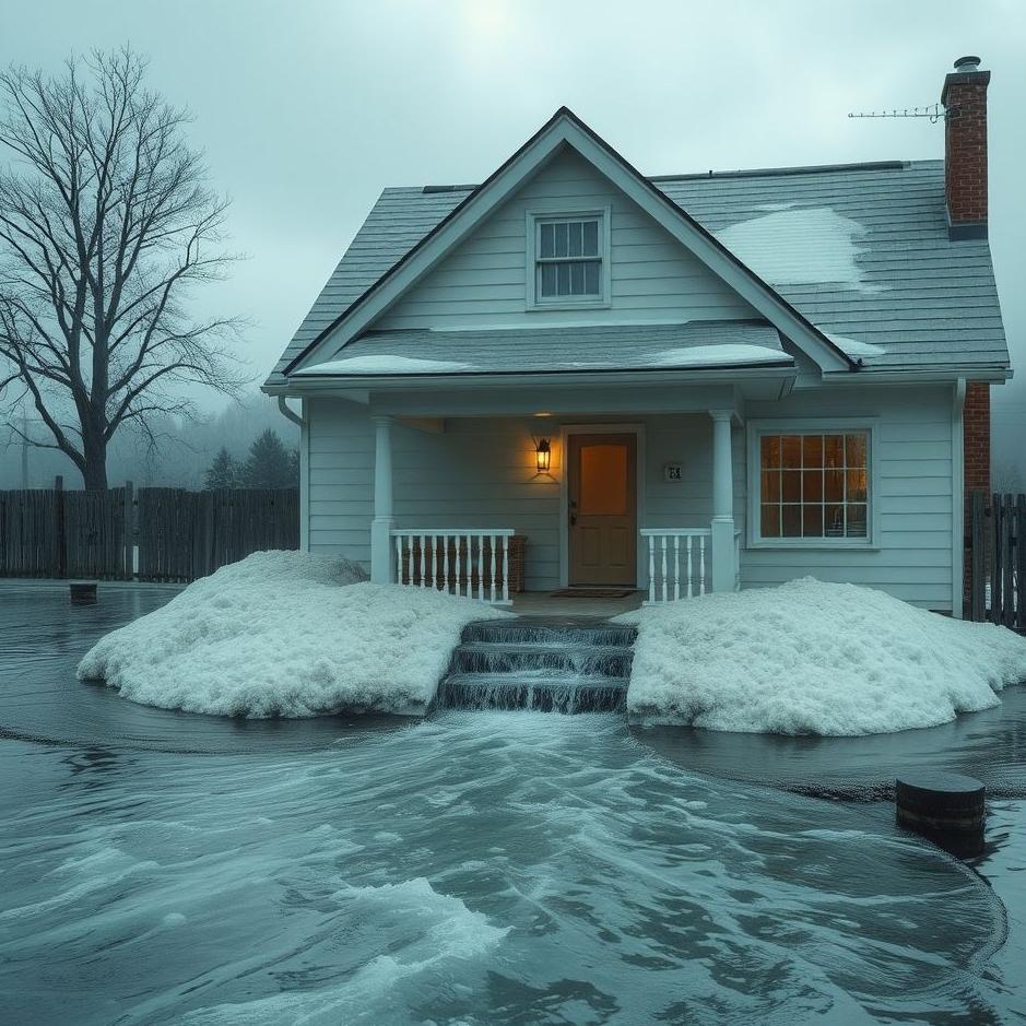 Dream Dictionary : Water overflowing from the house in a dream