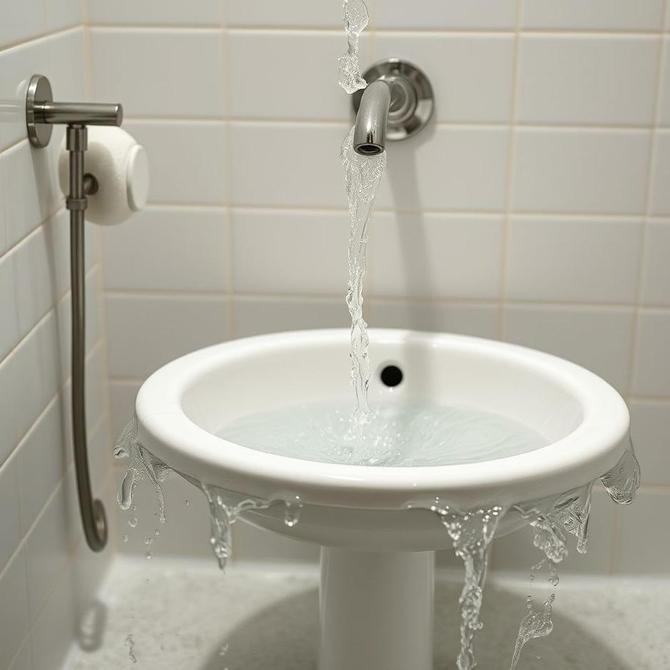 Dream Dictionary : Water overflowing in bathroom 