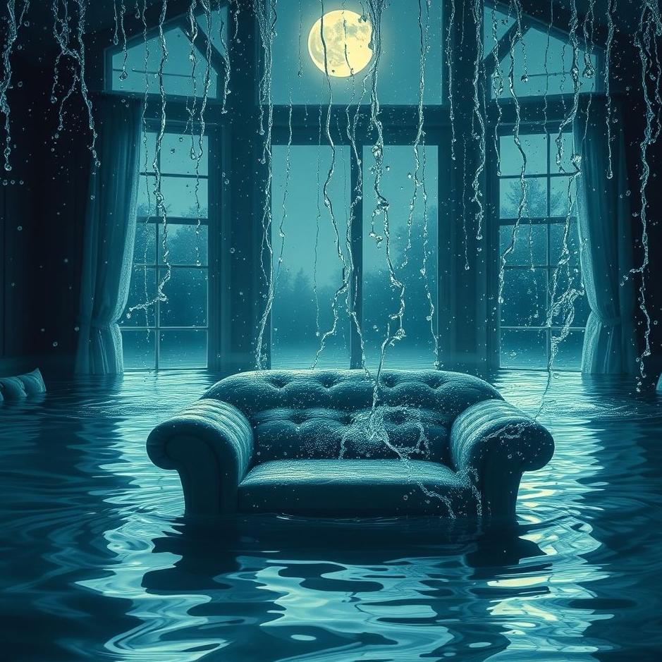 Dream Dictionary : Water overflowing into the house in a dream