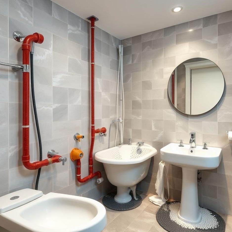 Dream Dictionary : Water pipe bursting in bathroom 