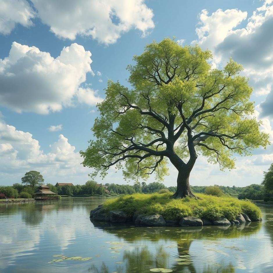 Dream : Water the garden tree in the dream