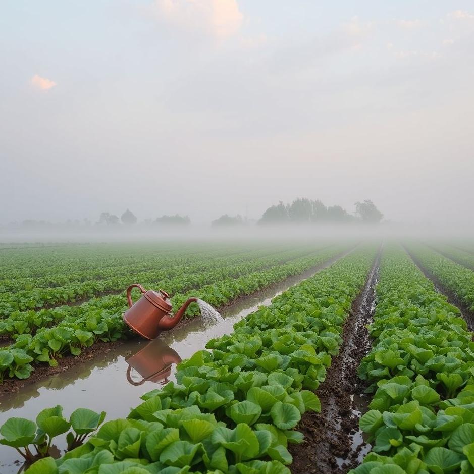 Dream : Watering a beet field in a dream