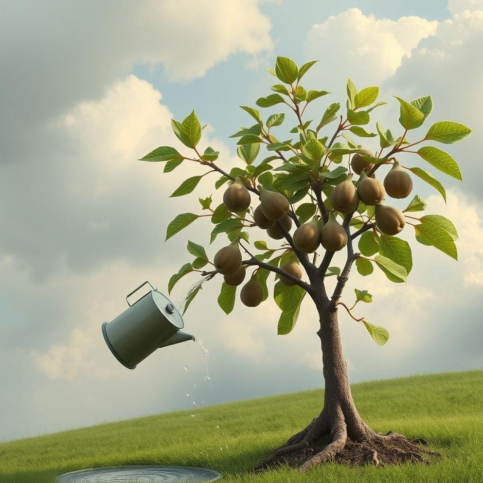 Dream : Watering a fig tree in a dream