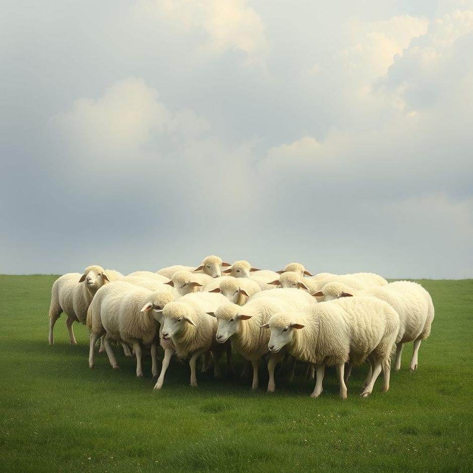 Dream : Watering a flock of sheep in a dream