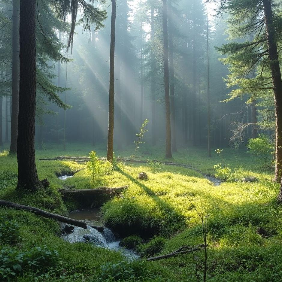 Dream : Watering a forest in a dream