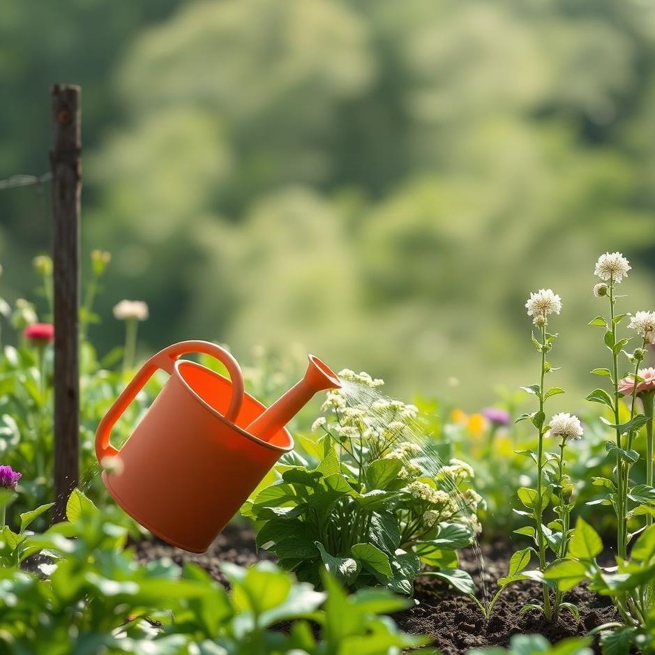 Dream : Watering a garden with a bucket in your dream