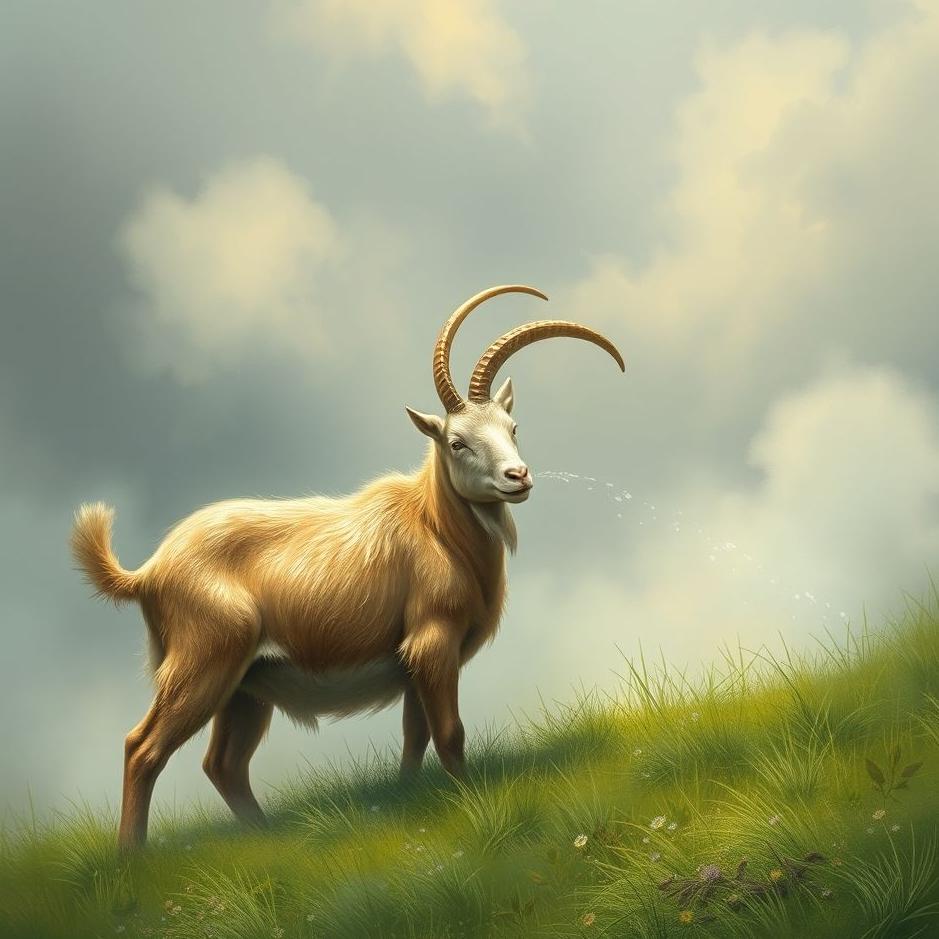 Dream : Watering a goat in a dream