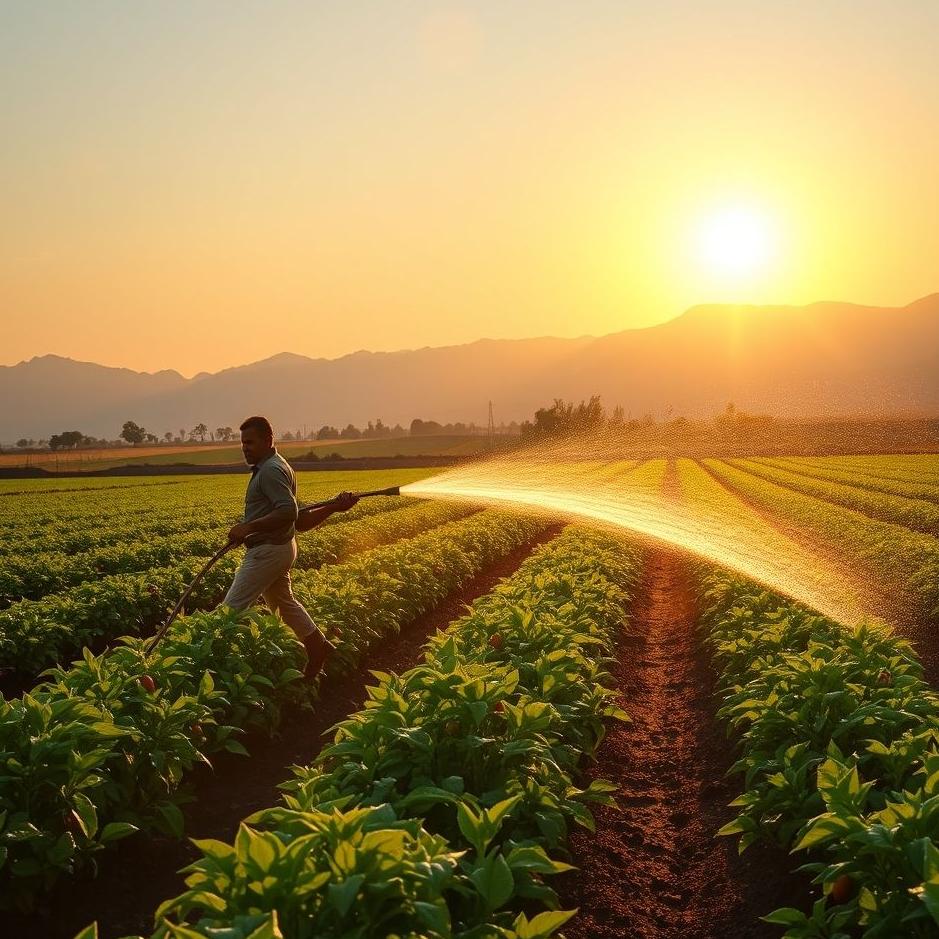 Dream Dictionary : Watering a pepper field 