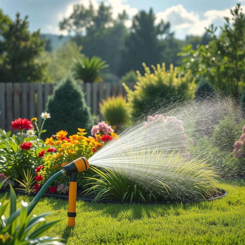 Dream : Watering a place with a hose in your dream