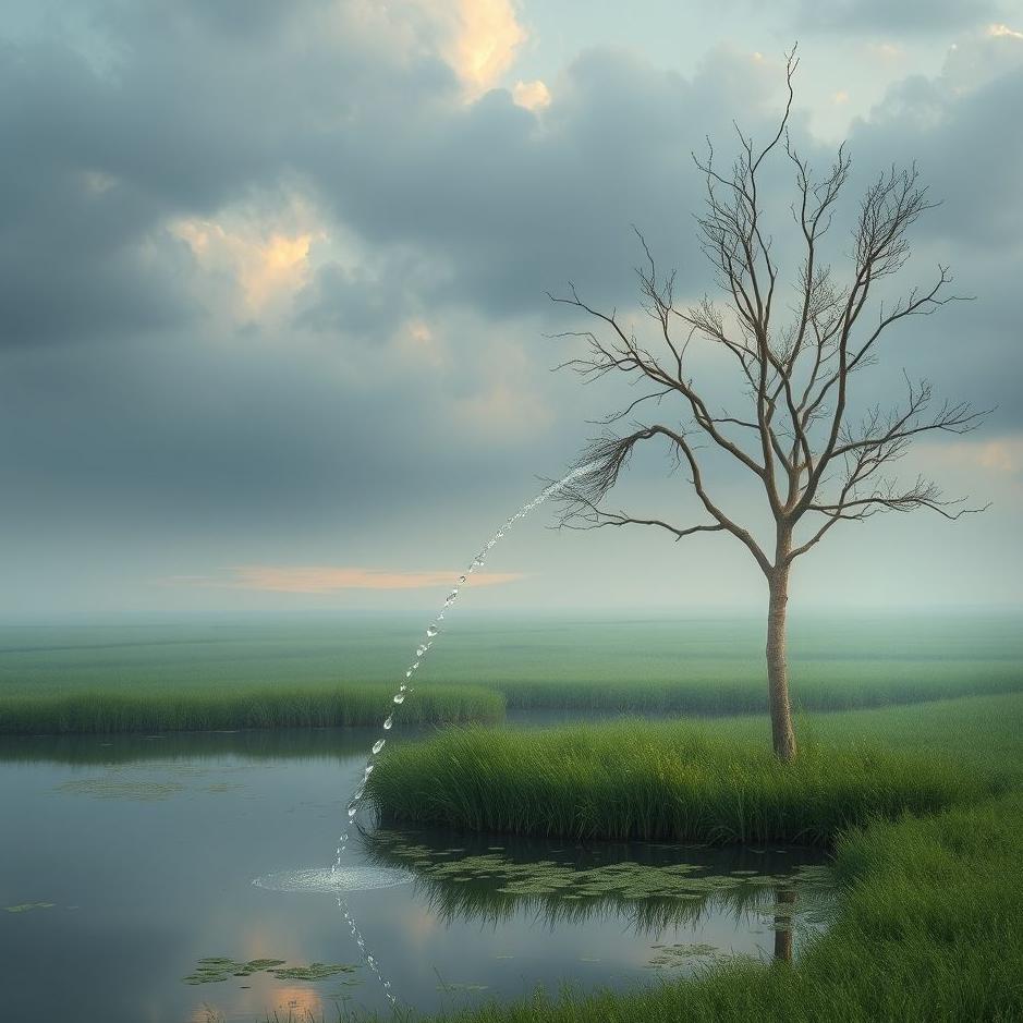 Dream : Watering a poplar in a dream