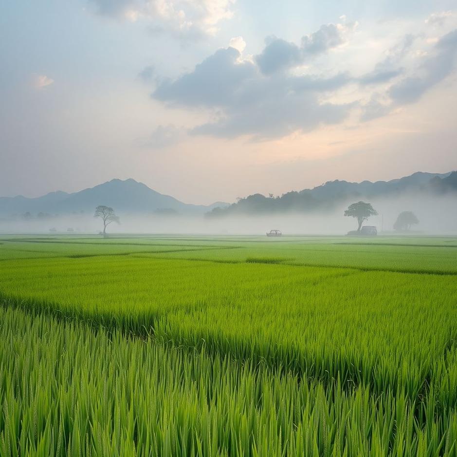 Dream : Watering a rice field in a dream