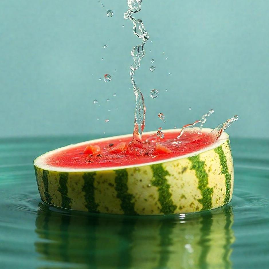 Dream : Watering a watermelon in a dream