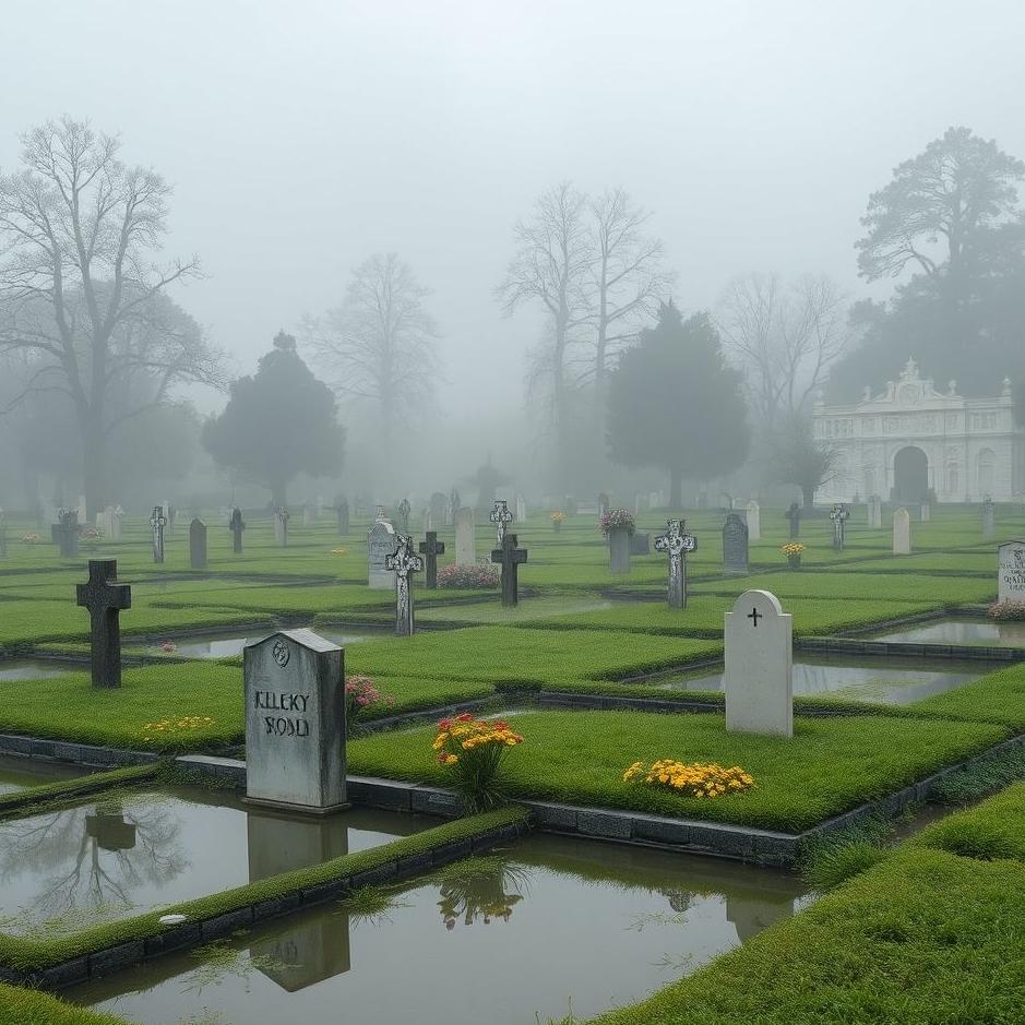 Dream : Watering cemeteries in a dream