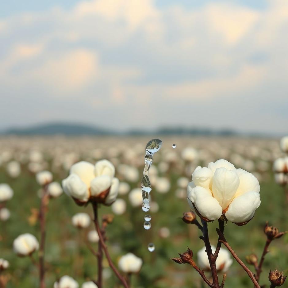 Dream : Watering cotton in a dream