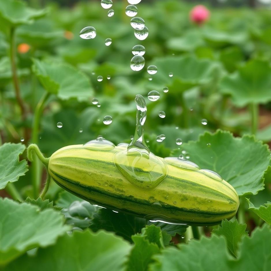 Dream : Watering cucumbers in a dream