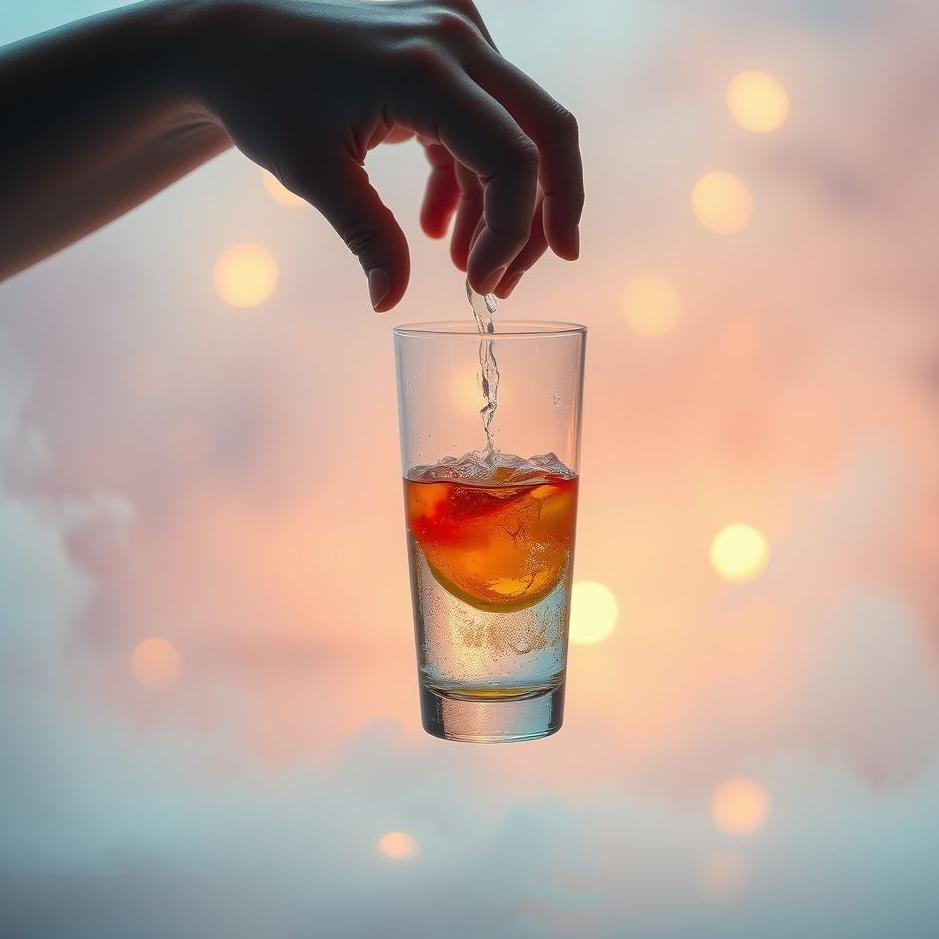 Dream : Watering down a drink in a dream