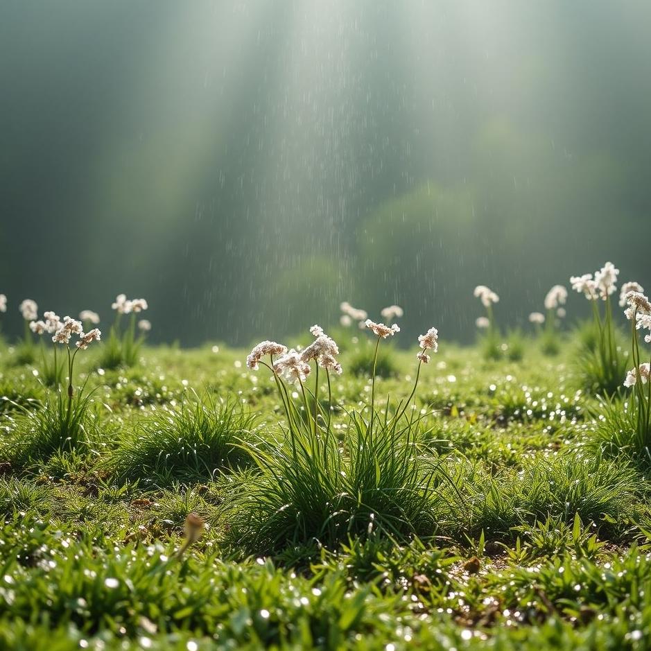 Dream : Watering everywhere in a dream