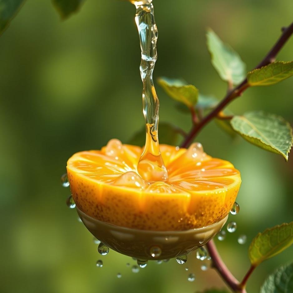 Dream : Watering fruit in a dream