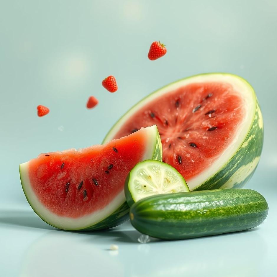 Dream : Watermelon and cucumber in a dream