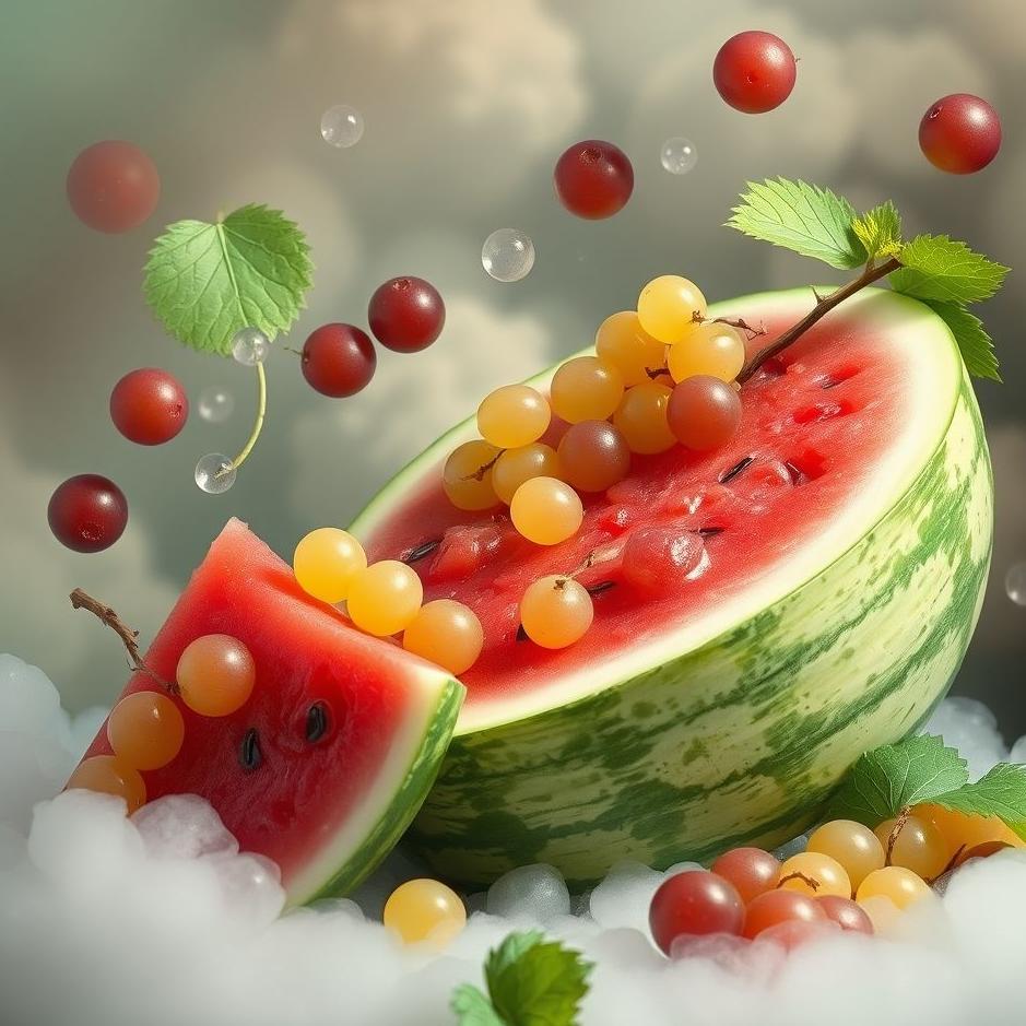 Dream : Watermelon grapes in a dream