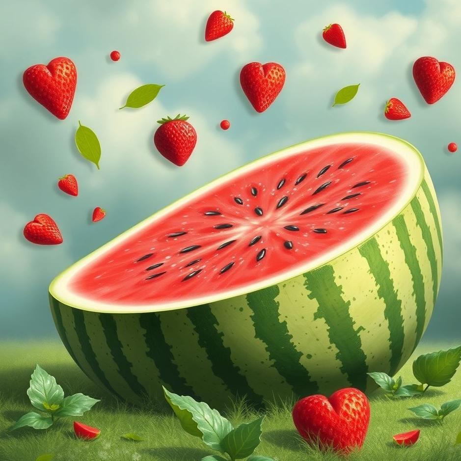 Dream : Watermelon in season in a dream