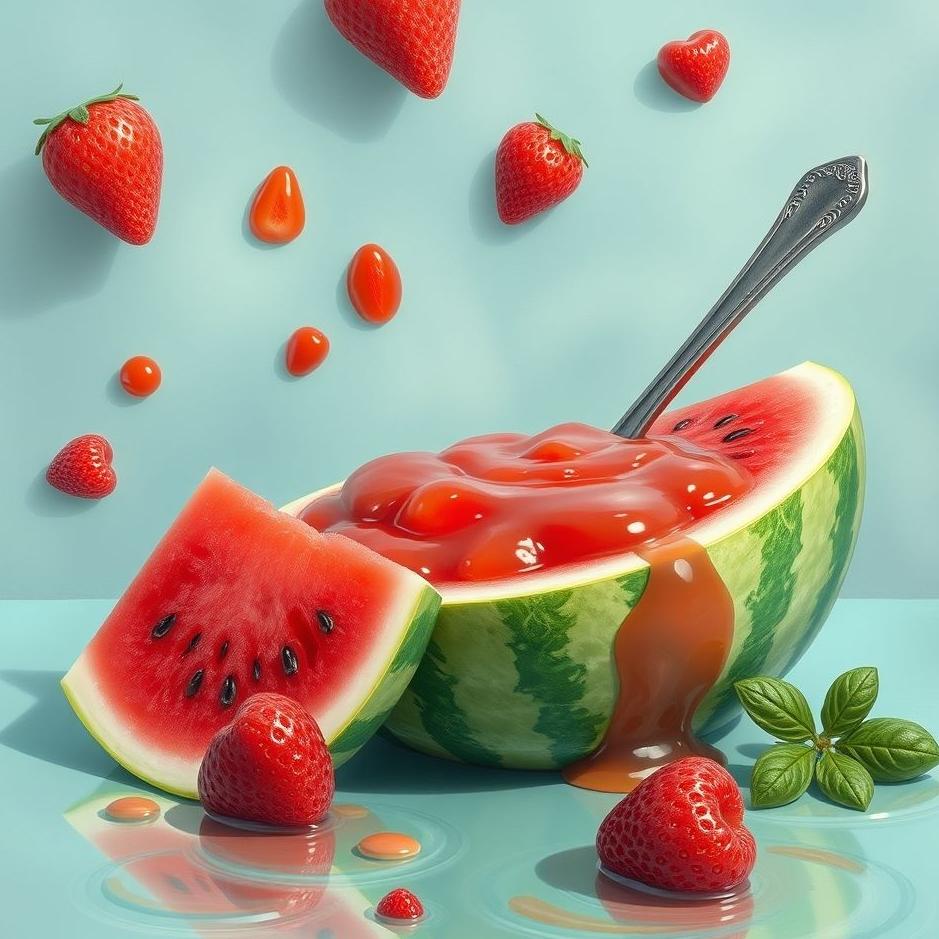 Dream : Watermelon jam in a dream