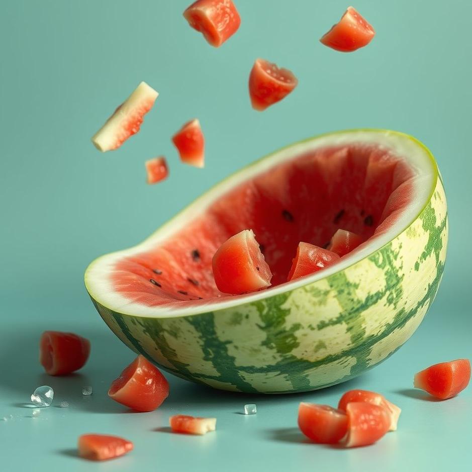 Dream : Watermelon peels in a dream