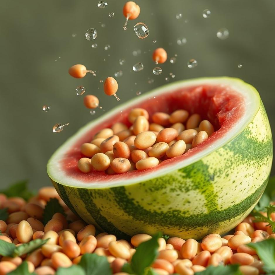 Dream : Watermelon seeds cleaned in a dream