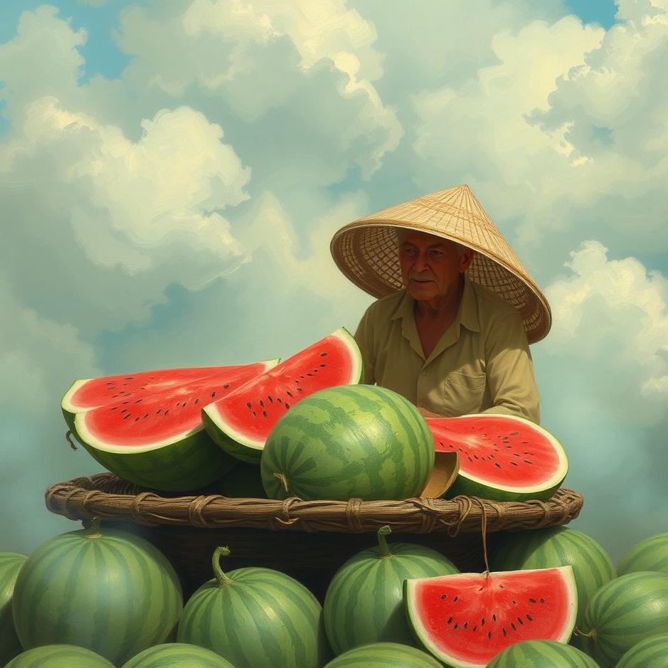 Dream : Watermelon seller in a dream