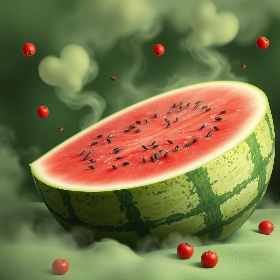 Dream : Watermelon with large seeds in a dream