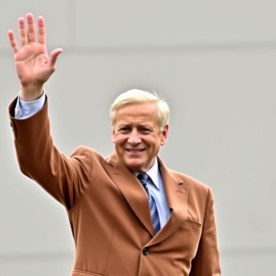 Dream : Waving to the prime minister