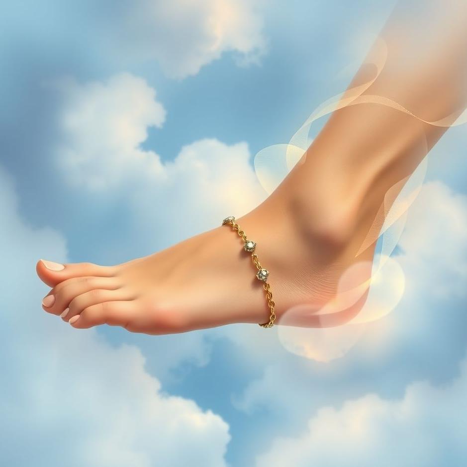 Dream : Wear bracelet on the foot in the dream