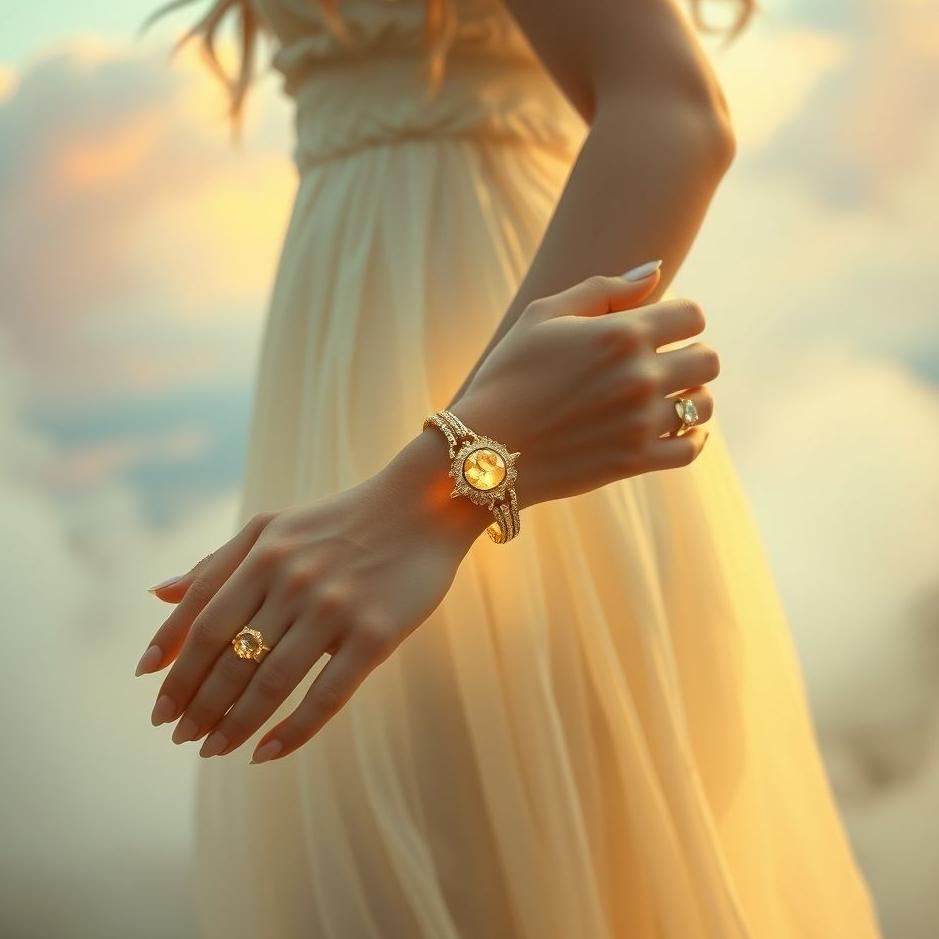 Dream : Wear gold bracelet and ring in the dream