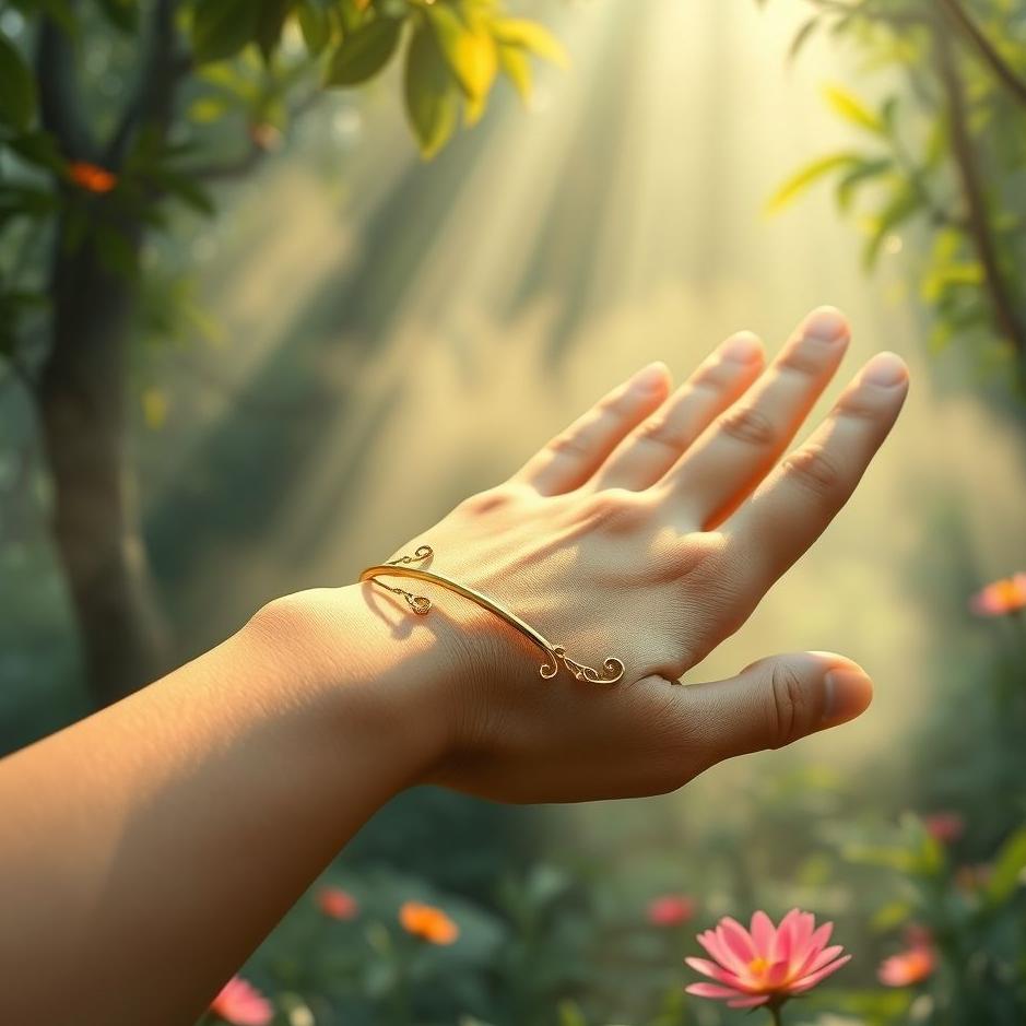 Dream : Wear gold burma bracelet in dream