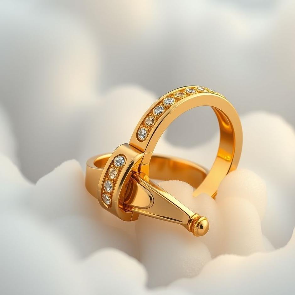 Dream : Wear gold clamp in dream